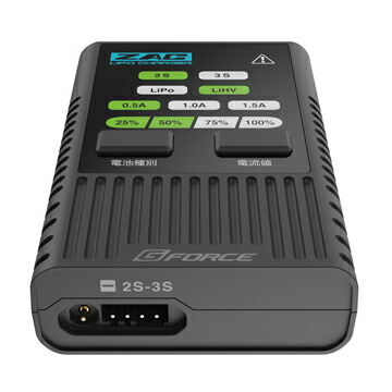 楽天市場】G−FORCE ZAC リポバッテリー 7.4V 1850mAh ミニS互換サイズ