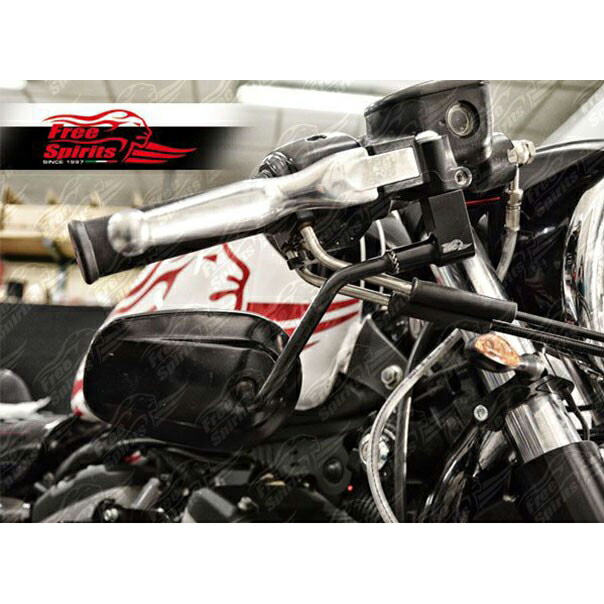 楽天市場】ハーレー用 【Free Spirits】アップサイドダウン・ミラー