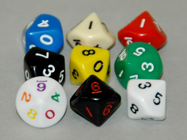 楽天市場】10面ダイス : EDA GARAGE