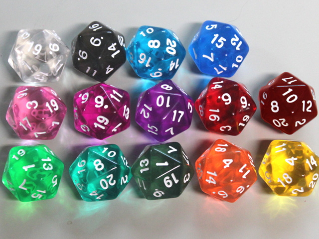 楽天市場】20面クリアダイス2 : EDA GARAGE