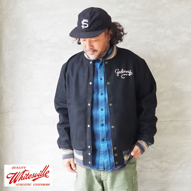 楽天市場】Whitesville ホワイツビル スタジャン メンズ REVERSIBLE