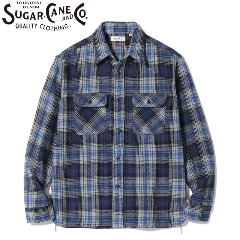 楽天市場】SUGAR CANE シュガーケーン ネルシャツ シャツ FICTION