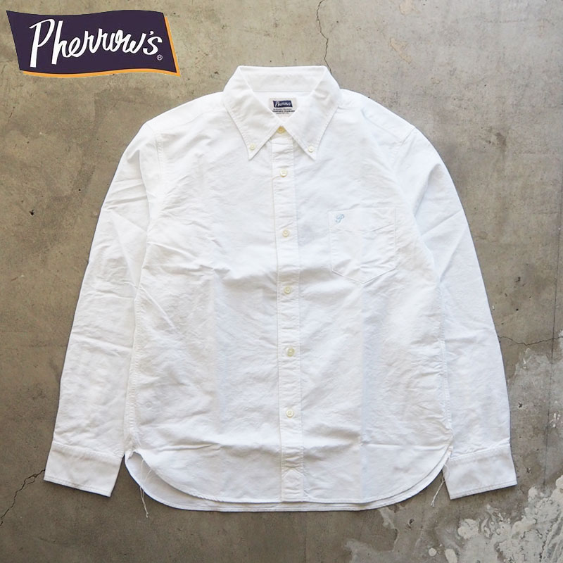 楽天市場】PHERROW'S フェローズ シャツ オックスフォード SHIRT PBD1