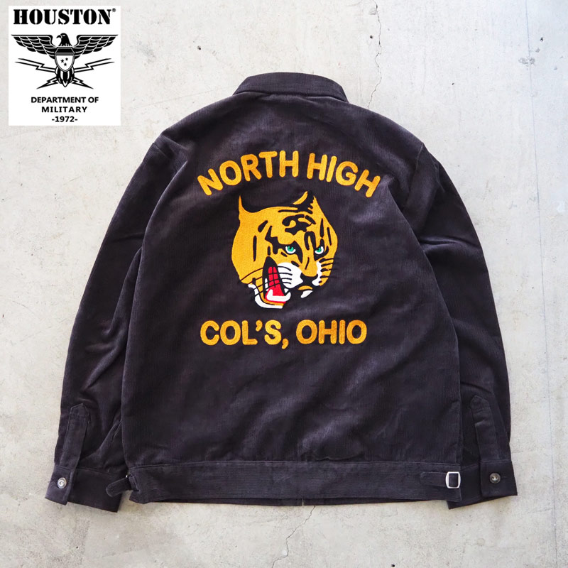 楽天市場】HOUSTON ヒューストン ジャケット CORDUROY EMBROIDERY
