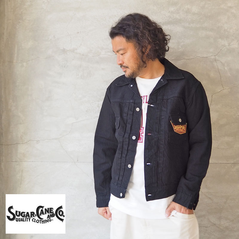 楽天市場】SUGAR CANE シュガーケーン デニムジャケット 13oz. BLACK