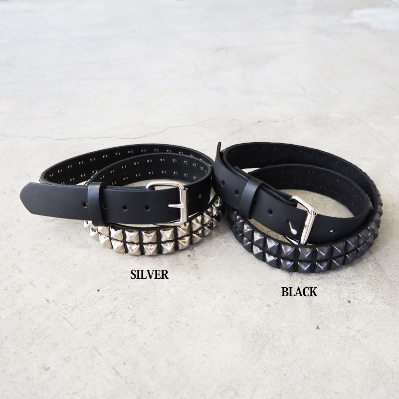 楽天市場】FUNK PLUS ファンクプラス メンズ 本革 2連 スタッズベルト