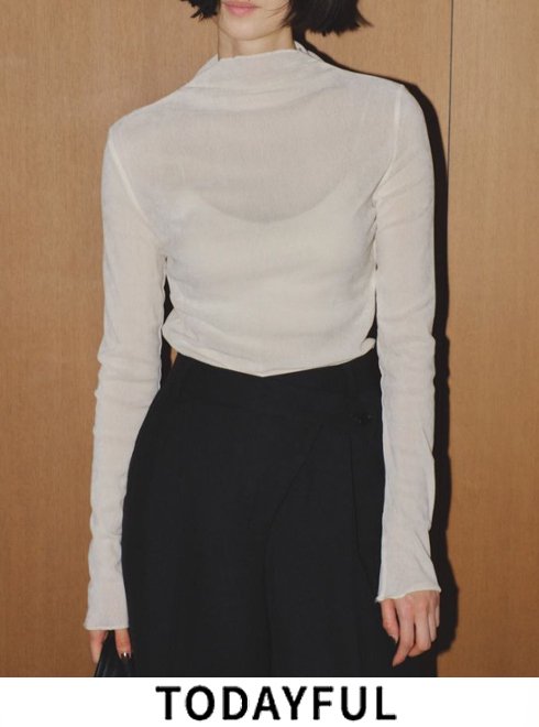 楽天市場】【予約】TODAYFUL トゥデイフル Sheer Velour Tops☆ シアー