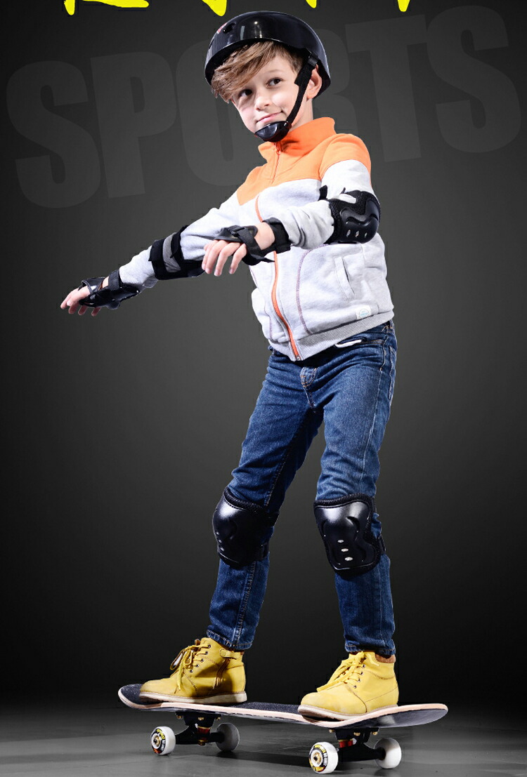 楽天市場】送料無料 プロテクターセット 子供 キッズ用 スケートボード