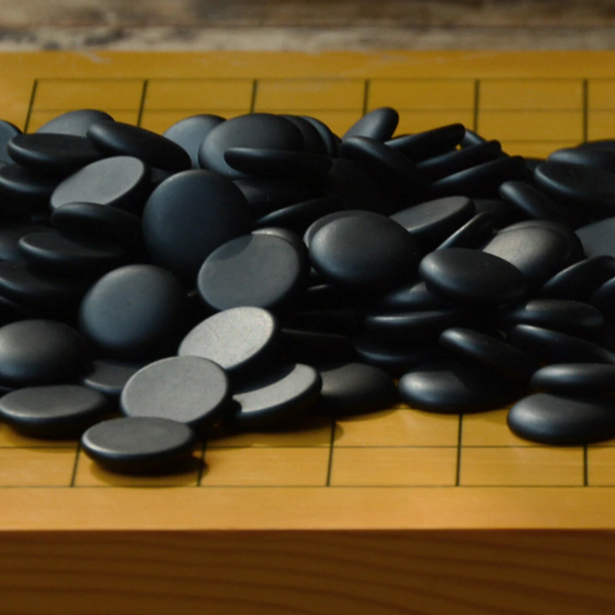 楽天市場】【あす楽】【送料無料】 碁石 囲碁 硬質メラミン 中厚石 361