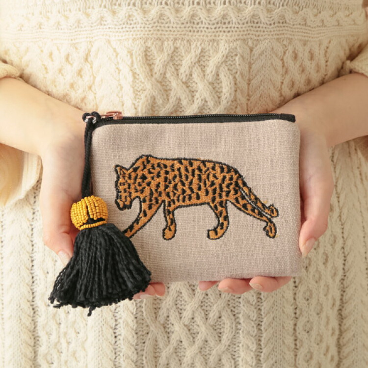 楽天市場】【楽天スーパーSALE 10%OFF】ポーチ | KANKAN タイガー