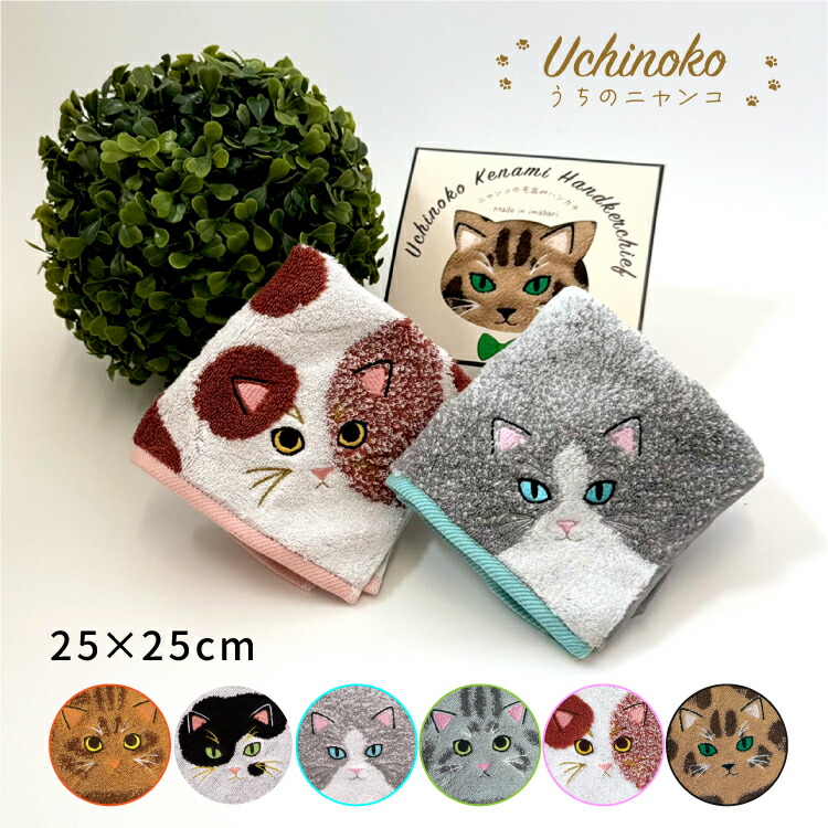 楽天市場】【楽天スーパーSALE 10%OFF】ハンドタオル | うちのニャンコ