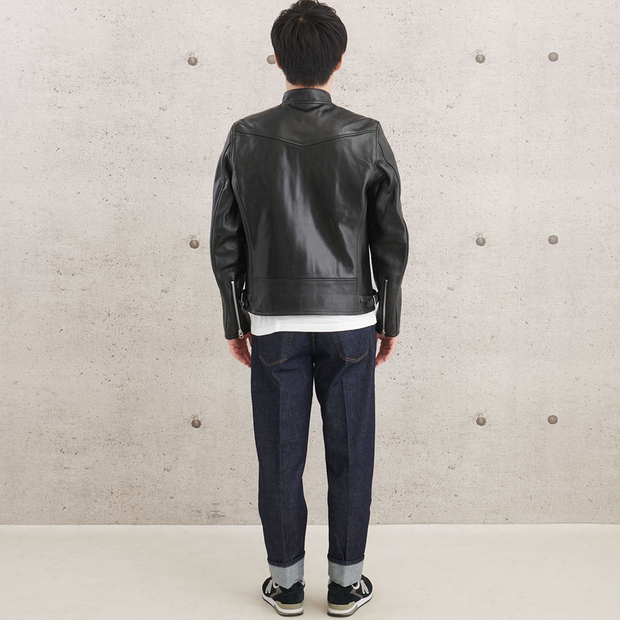 楽天市場】ショット シングルライダースジャケット カフェレーサー