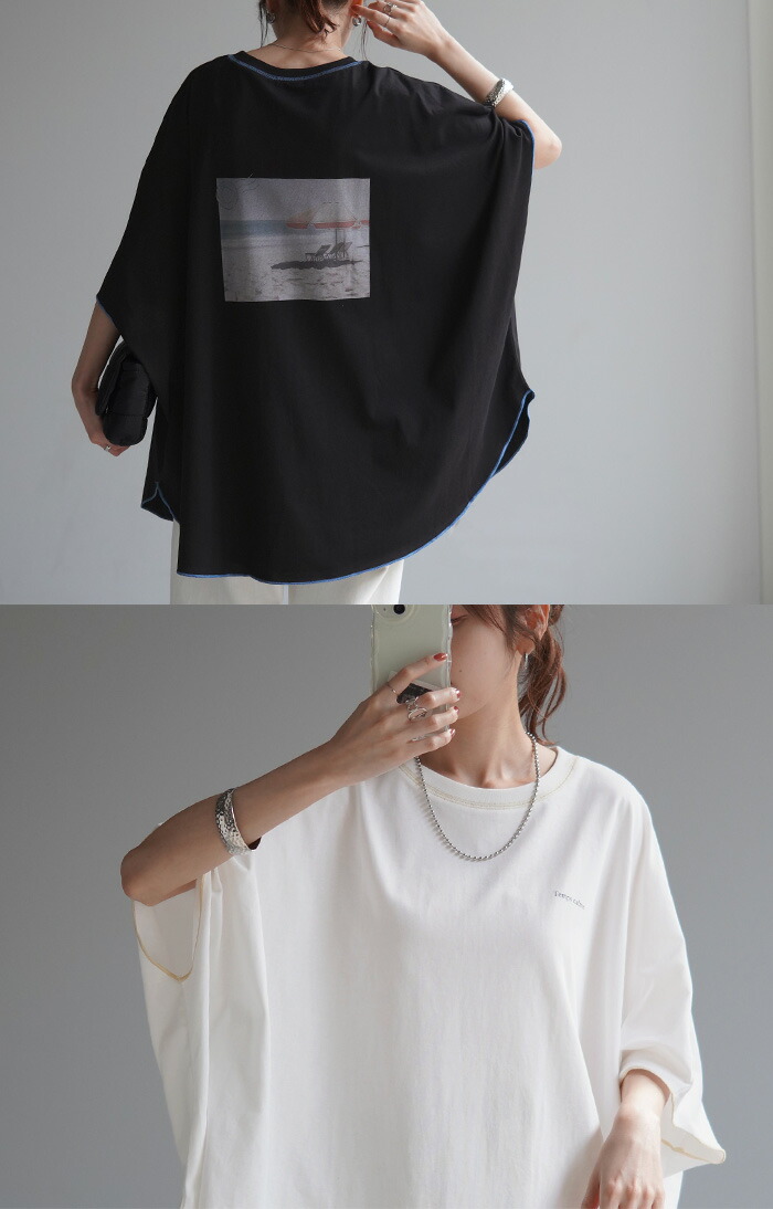 楽天市場】Tシャツ トップス ティーシャツ プリント レディース