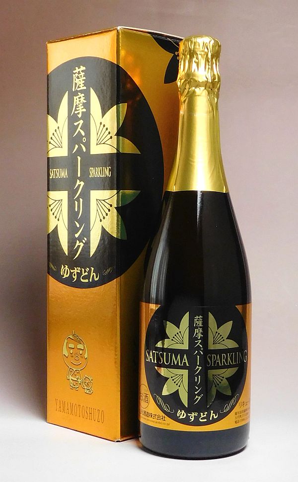 楽天市場】薩摩スパークリング【ゆずどん】8度750ml 【山元酒造