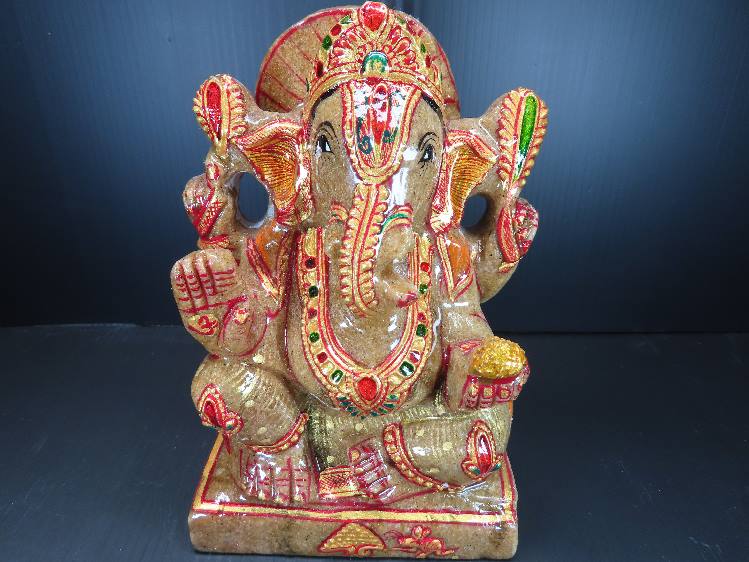 楽天市場】□龍香堂□☆チベット神 銅製仏像「ガネーシャ」 : 龍香堂