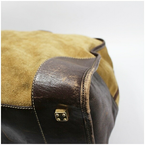 楽天市場】ロエベ アナグラム アマソナ50 ボストンバッグ スエード