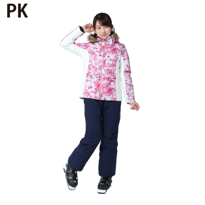 楽天市場】スキーウェア 上下セット レディース 耐水圧10,000mm 発熱