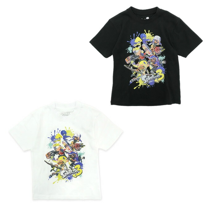 楽天市場】スプラトゥーン3 Tシャツ 半袖 ジュニア スプラトゥーン3