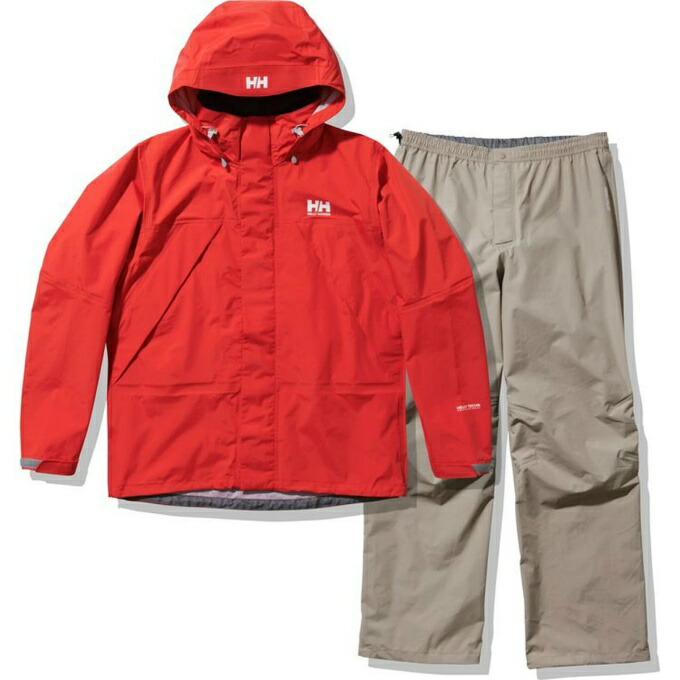 楽天市場】ヘリーハンセン HELLY HANSEN レインウェア上下セット