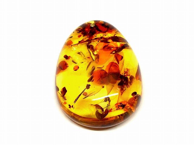楽天市場】65958 花アンバー 琥珀 41mm×31mm 5A 1個売り ルース 裸石
