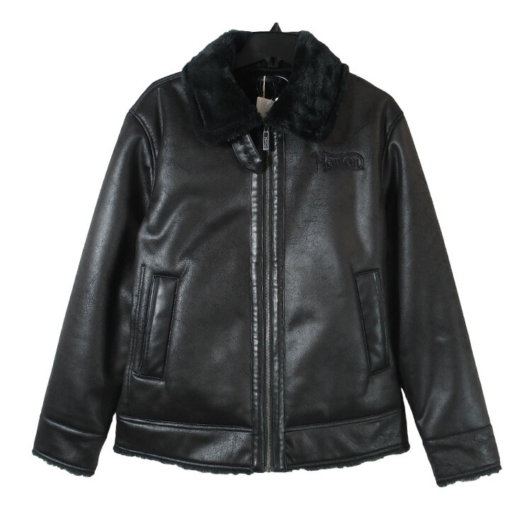 楽天市場】NORTON ノートン ジャケット ボア PU ライン フェイク