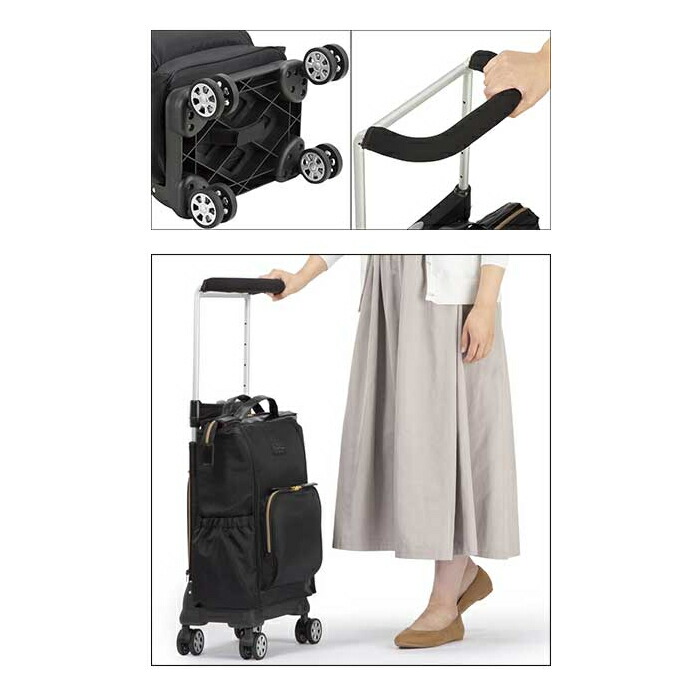 楽天市場】ミズノ エスコートキャリー 1WAYキャスター 4輪キャリー