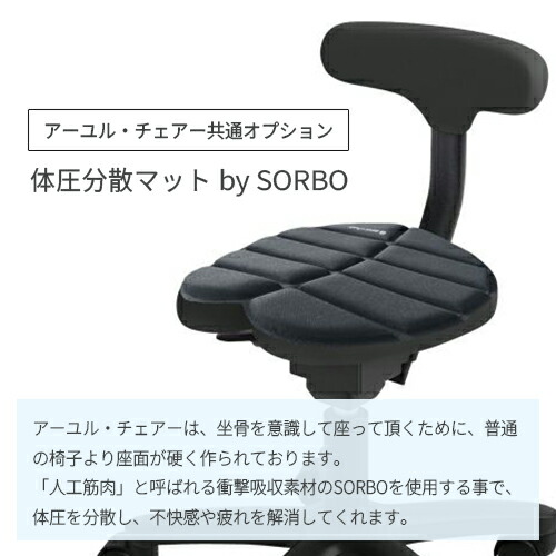 楽天市場】アーユル・チェアー 体圧分散マット SORBO製 オプション品