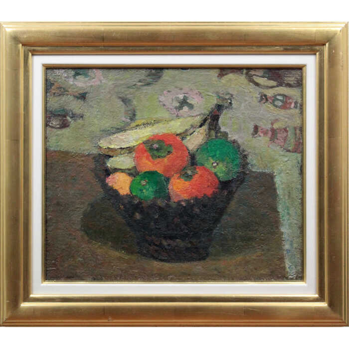 油絵 / 模写 】 果実と花 絵画 額縁 壁掛け 絵 花 果物 【公式通販】