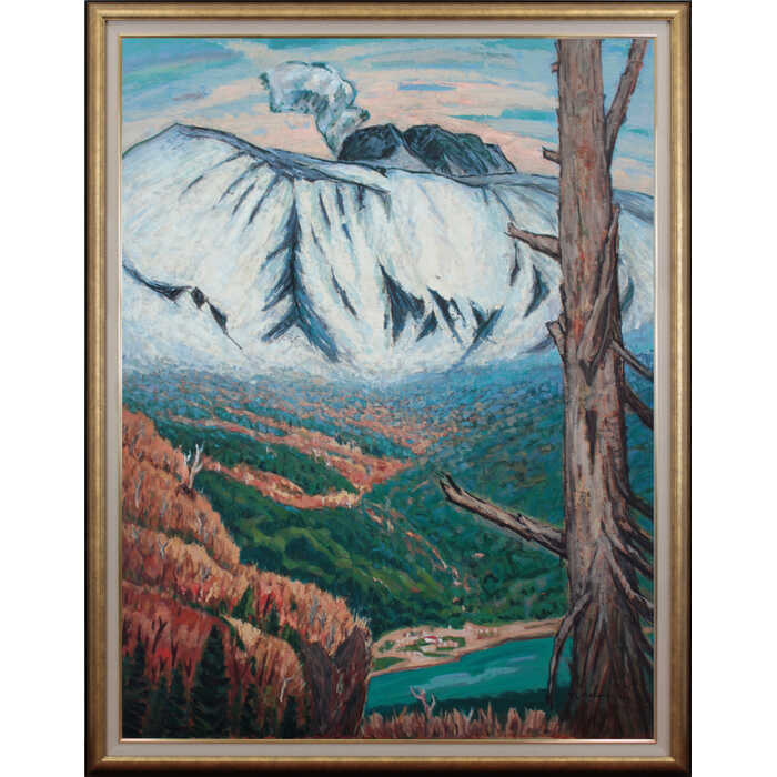 楽天市場】大きいサイズ 大きい絵 著名画家の一点物 絵画 高野三男