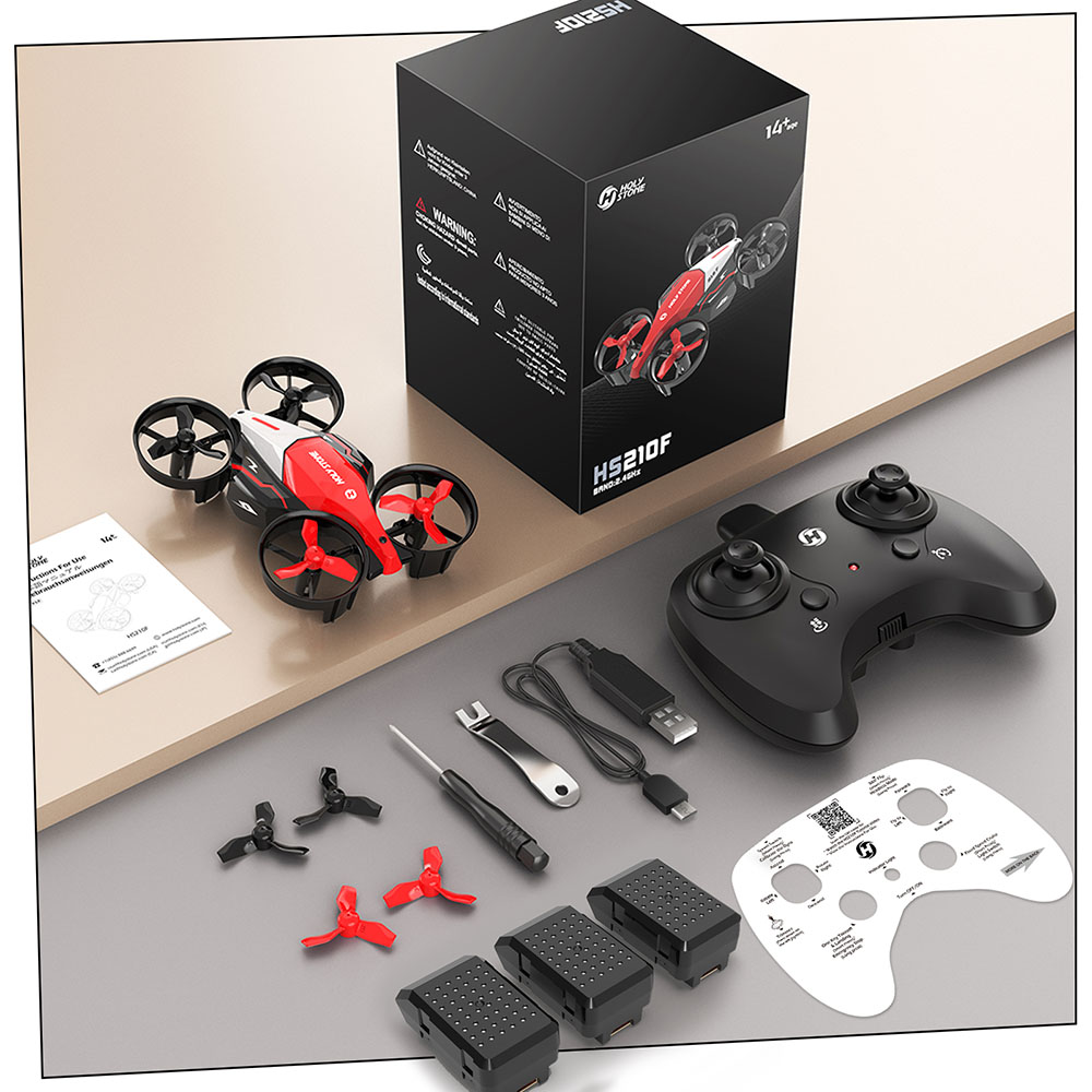 楽天市場】Holy Stone ドローン 陸空両用 100g未満 申請不要 子供向け