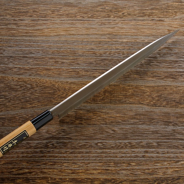 楽天市場】柳刃包丁 片刃 270mm 銀三ステンレス 桜柄 一般向け(和包丁