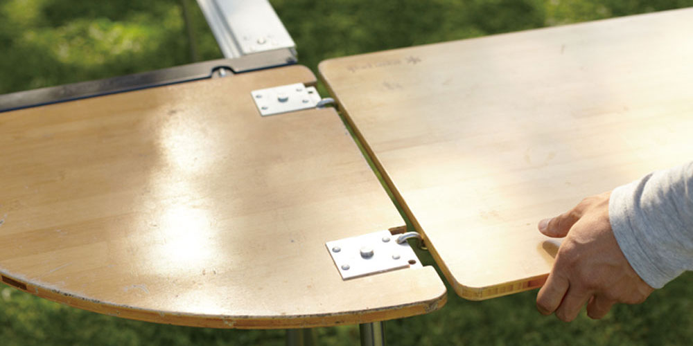 楽天市場】スノーピーク マルチファンクションテーブルコーナーL竹 CK