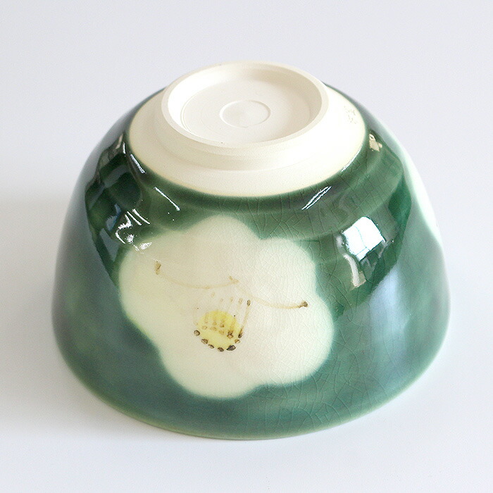 楽天市場】茶道具 抹茶茶碗 清水焼 織部椿 西川貞三郎商店 京焼 お茶碗