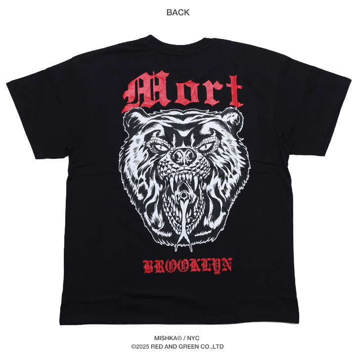 楽天市場】【30%OFF】MISHKA Tシャツ 半袖 メンズ 春夏用 黒 赤 大きい