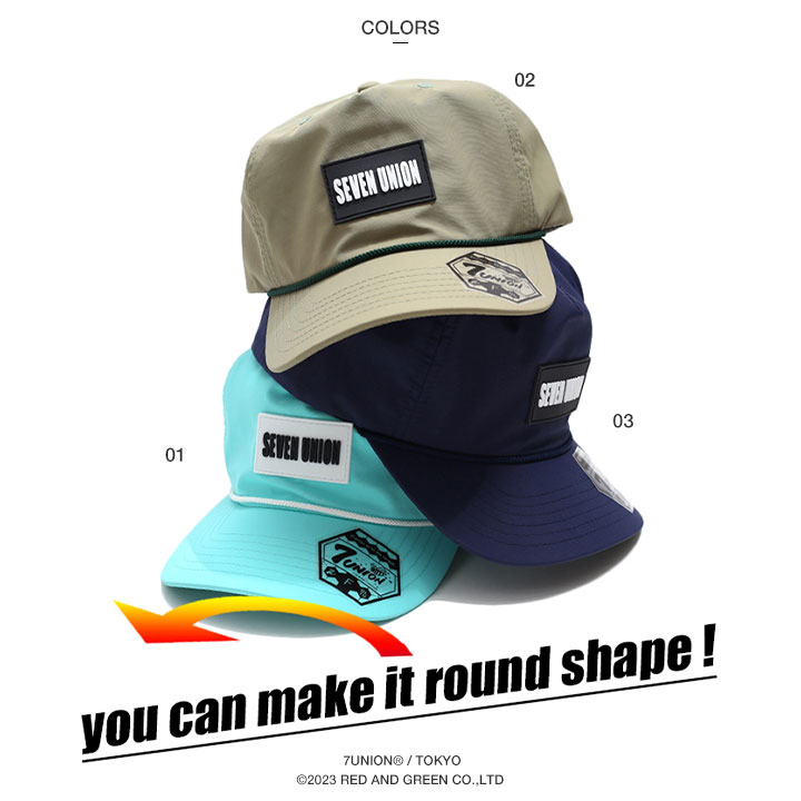楽天市場】7union キャップ メンズ レディース 春夏秋冬用 全3色
