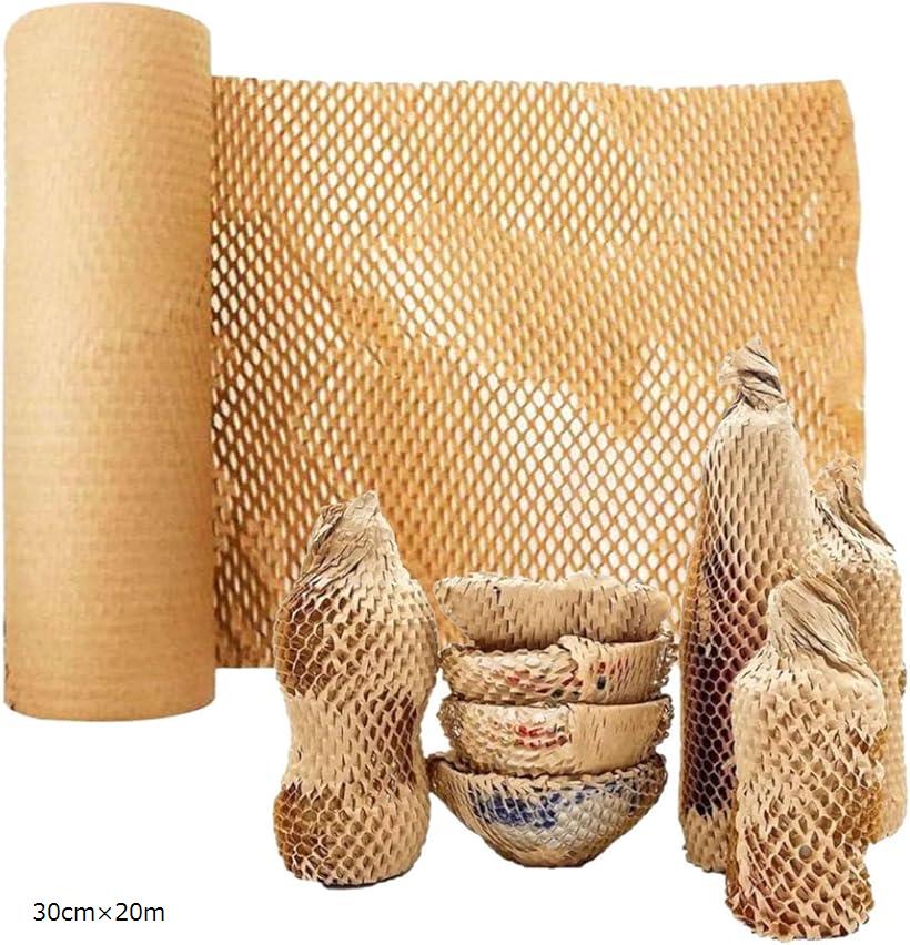 楽天市場】ハニカム紙 緩衝材 ロール クラフトペーパー 梱包材