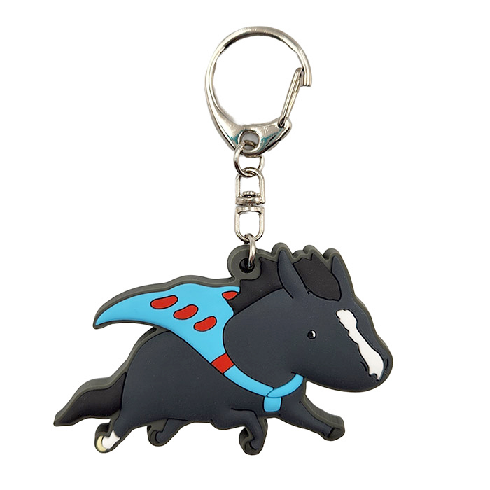 楽天市場】イクイノックス ぷっくりラバーキーホルダーjajaumant