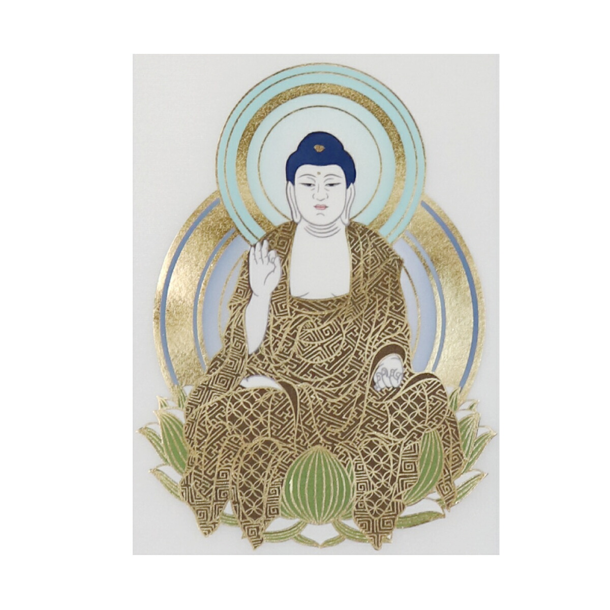 楽天市場】納経軸 四国八十八ヶ所霊場 肉筆 六字名号 南無阿弥陀仏