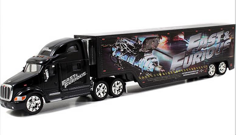 ミニカー トレーラー Ford Dually&Trailer 1/64 トレーラーミニカー