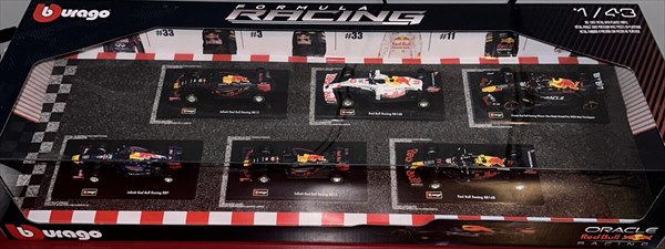 楽天市場】ミニカー レッドブル レーシング F1 1/43 6台セット ブラゴ