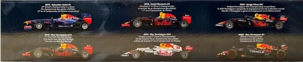 楽天市場】ミニカー レッドブル レーシング F1 1/43 6台セット ブラゴ