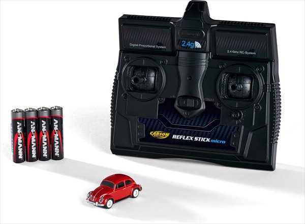 楽天市場】超精密ラジコン 1/87 CARSON ラジコン ワーゲン ビートル