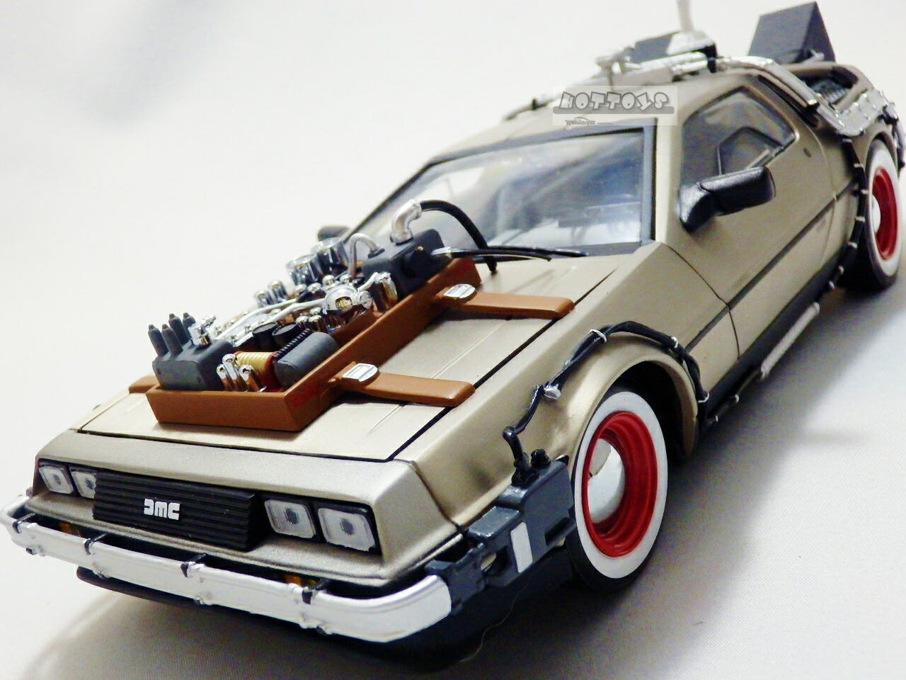 楽天市場】◎1/18 ☆バックトゥザフューチャー PART 3 デロリアン号