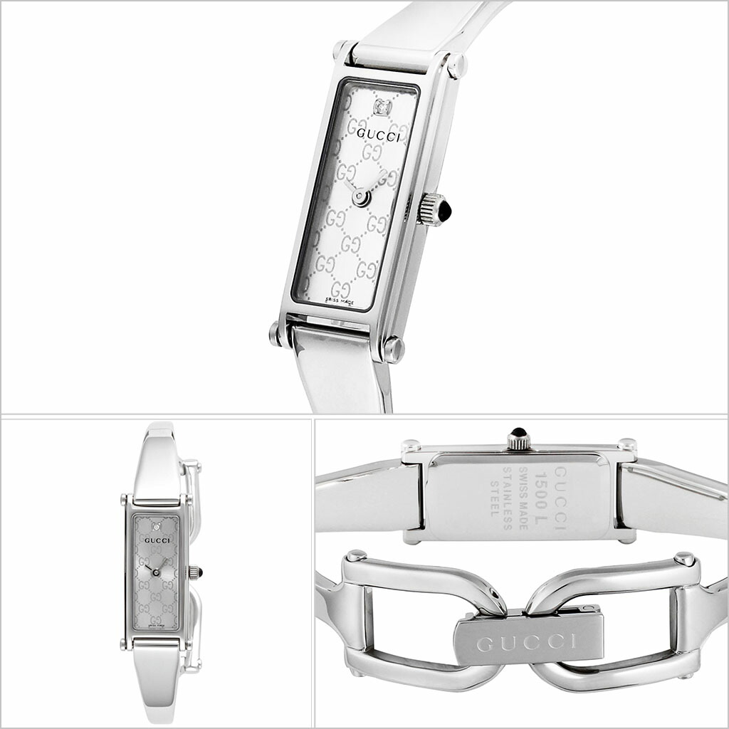 楽天市場】グッチ 腕時計 GUCCI 時計 1500 レディース シルバー
