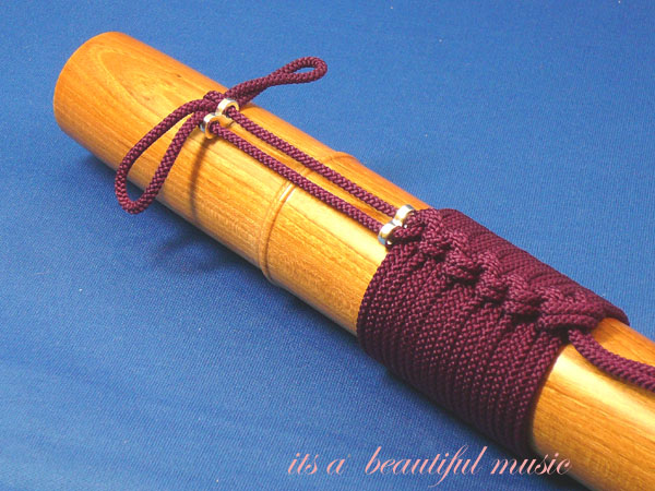 楽天市場】【its】雅楽・龍笛（竜笛）「桜材白木」の龍笛筒 : its a