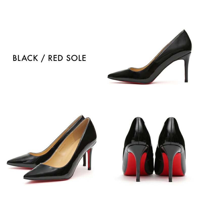 楽天市場】8cmヒール エナメル ハイヒール ピンヒール ポインテッド