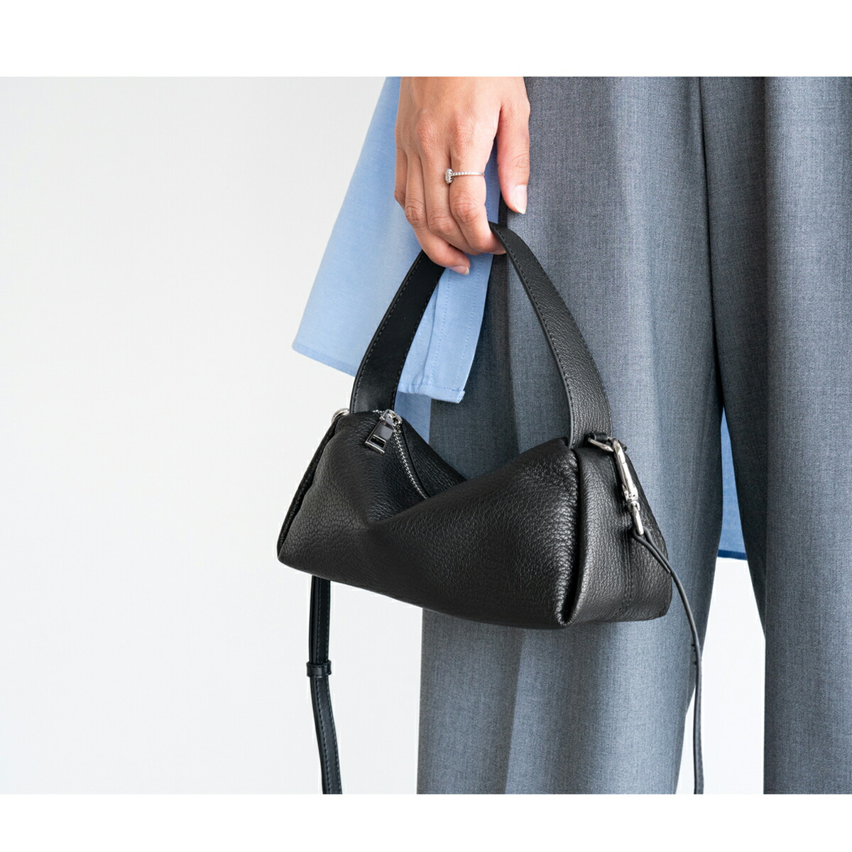 楽天市場】本革 2WAY ミニ ショルダー トート バッグ レザー