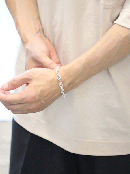 楽天市場】SunKu サンク 39 【 CHAIN BRACELET (MARIN) [ SK-296-RM