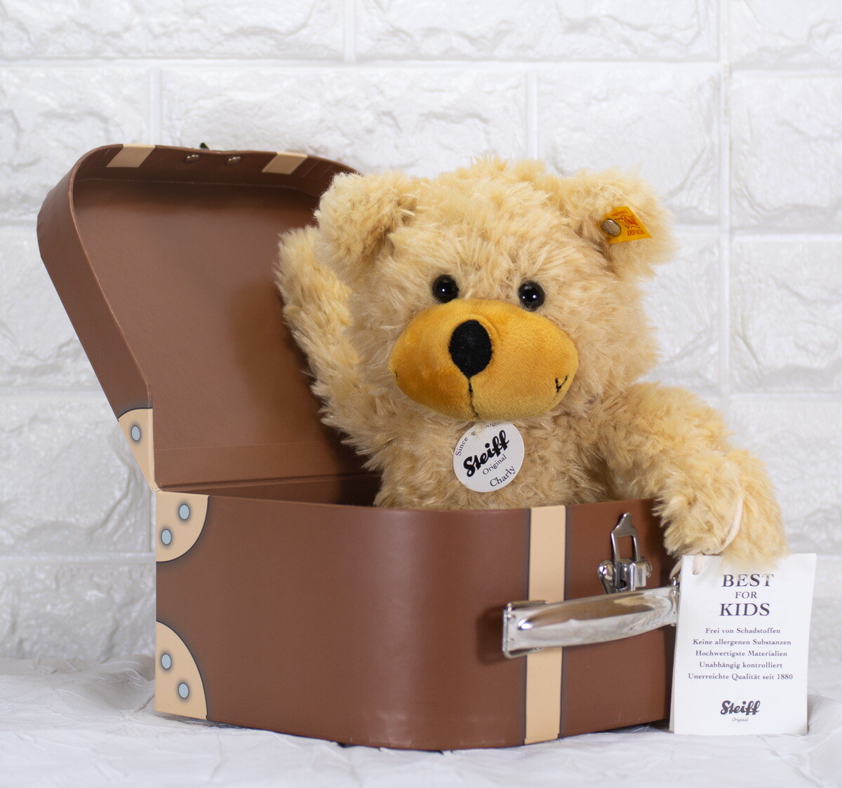 楽天市場】シュタイフ テディベア Steiff スーツケーステディベア