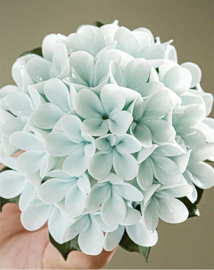 楽天市場】Hydrangea 紫陽花 アロマディッシュ 花のオブジェ アート